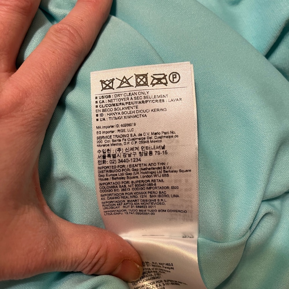 👗 NWT BRFS Aqua Midi Sleeveless Dress 👗 - Picture 4 of 6